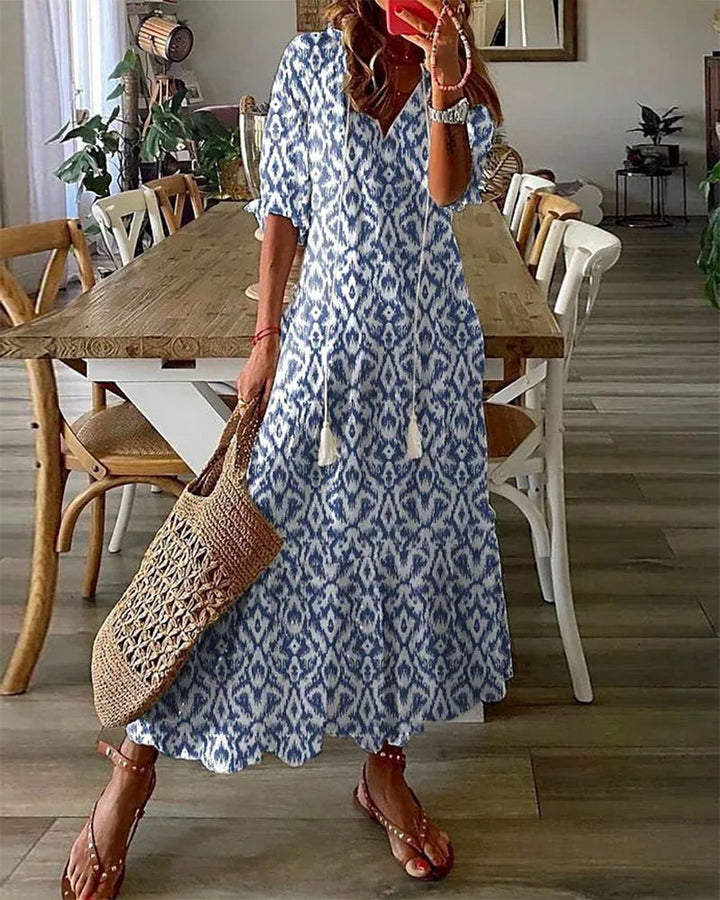 Lola | The Boho Pom-Pom Dress