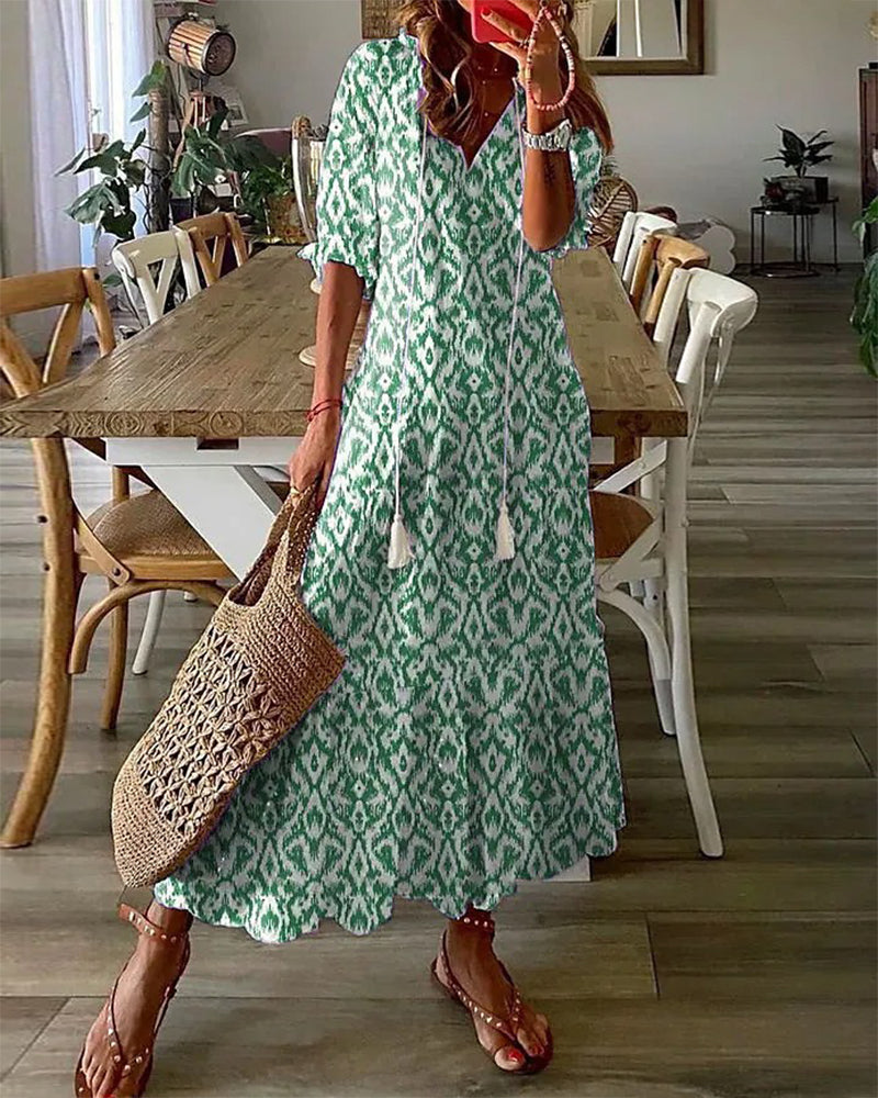 Lola | The Boho Pom-Pom Dress