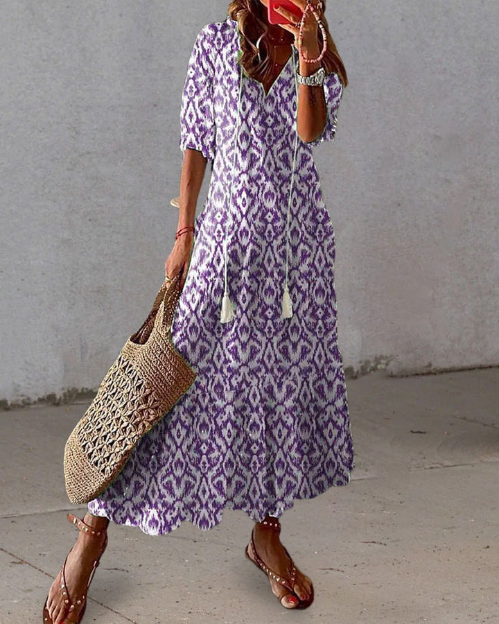 Lola | The Boho Pom-Pom Dress