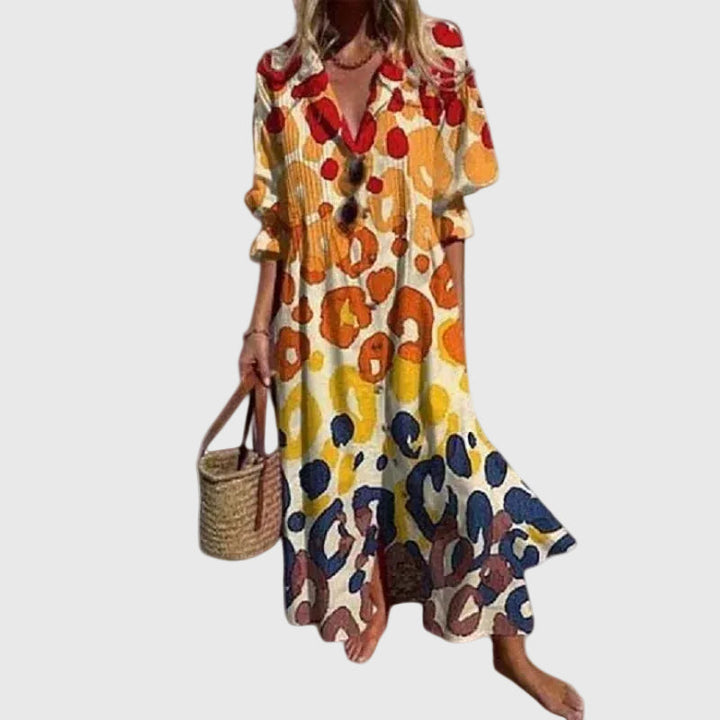 Zariah | Women's Bohemian Maxi Dress — Flowy & Elegant