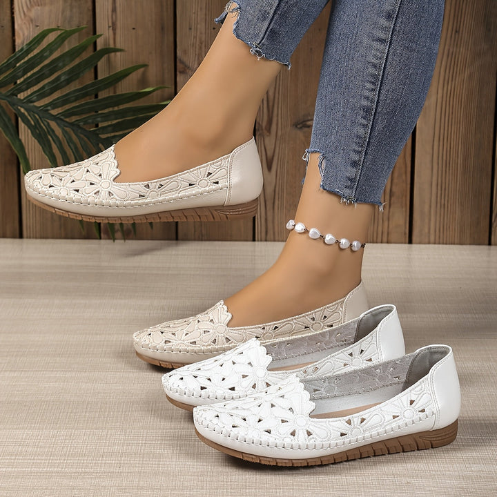 Etta | The Floral Orthopedic Flat