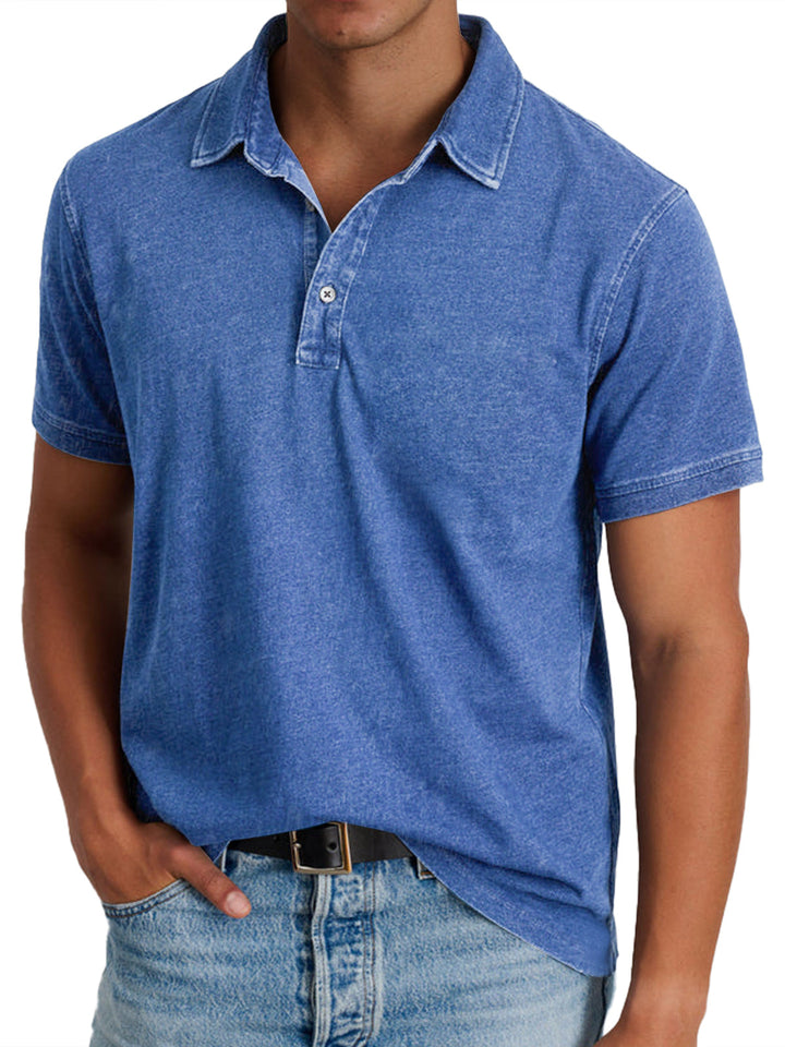 Troy | The Vintage-Washed Polo