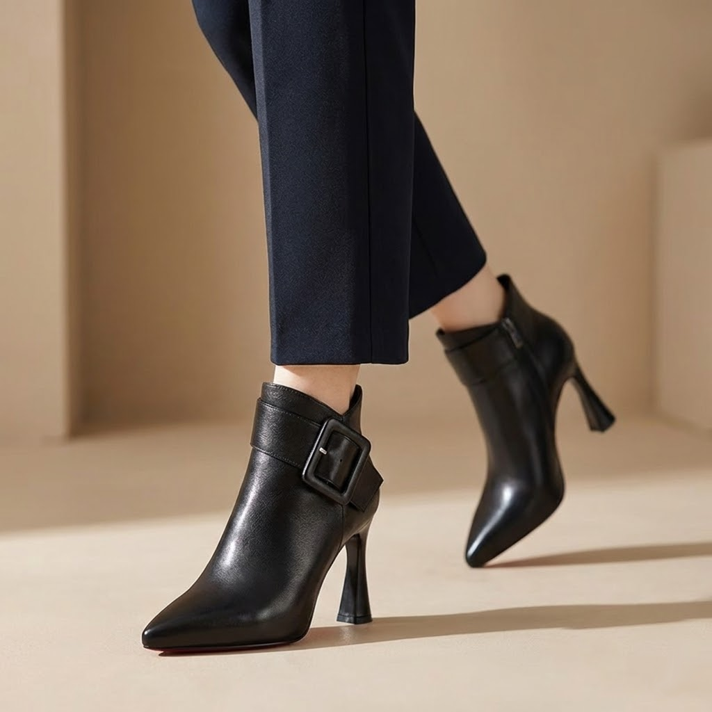 Vesper | The Sculptural Buckle Boot
