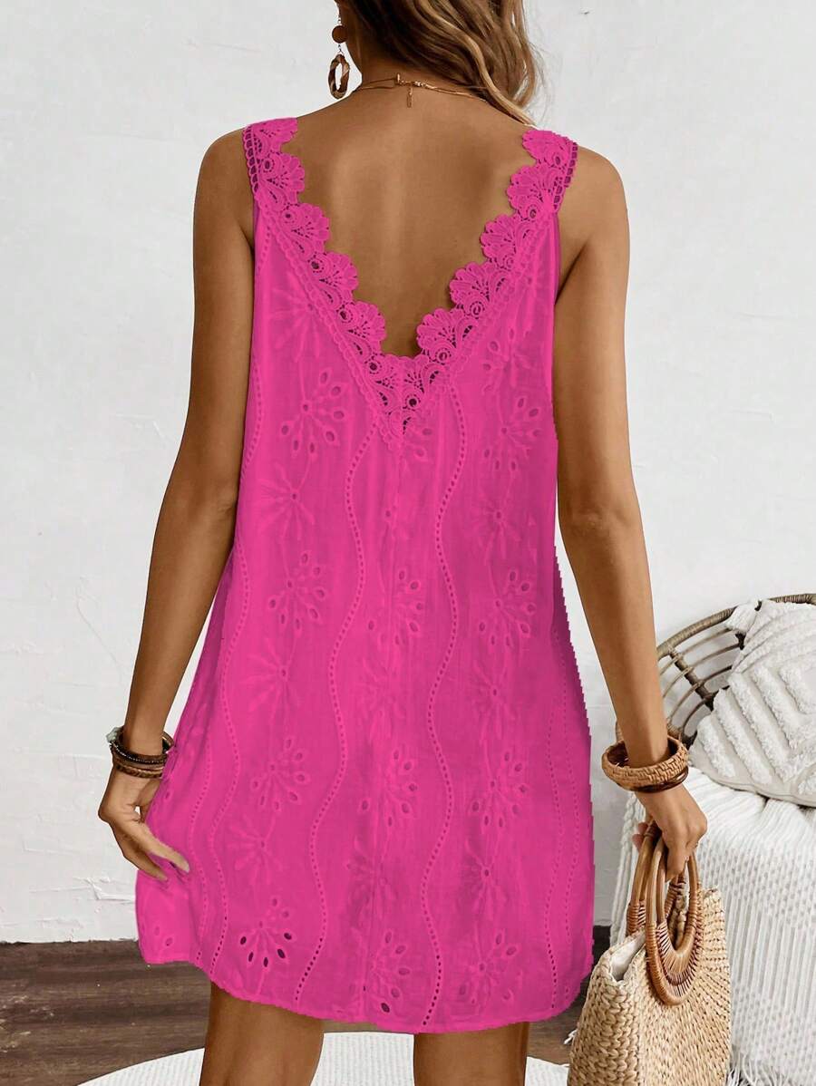 Paloma | The Scallop V-Neck Dress