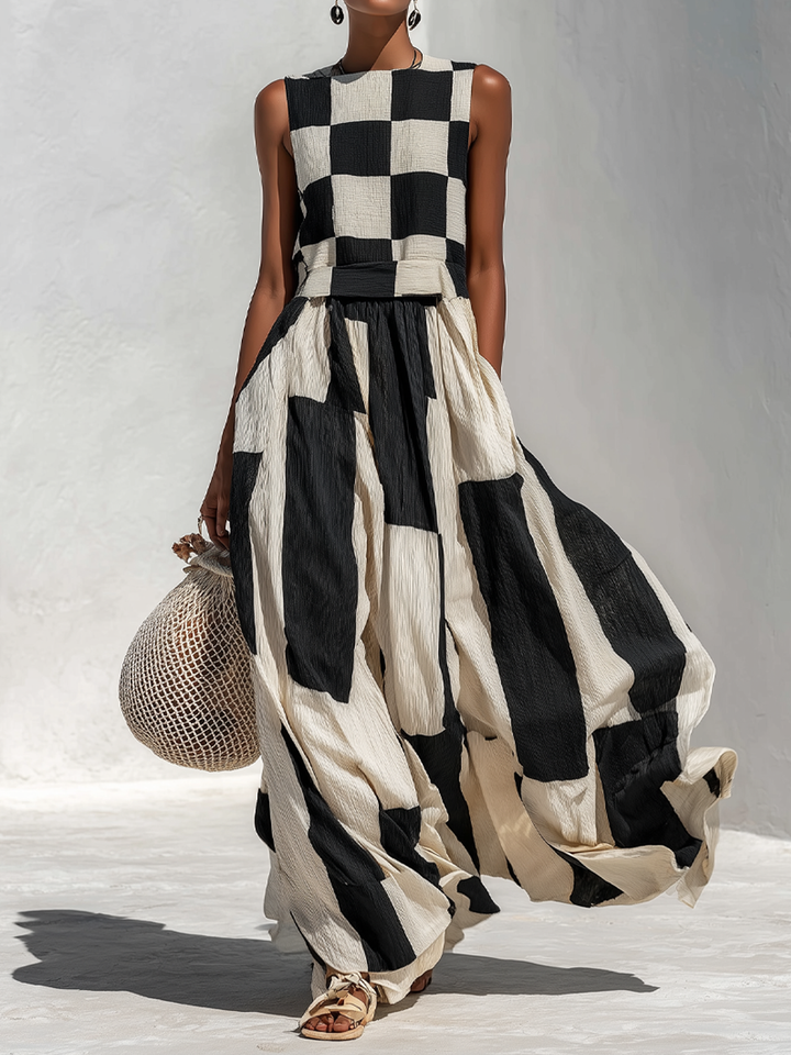 Cate | Two Prints, One Dress