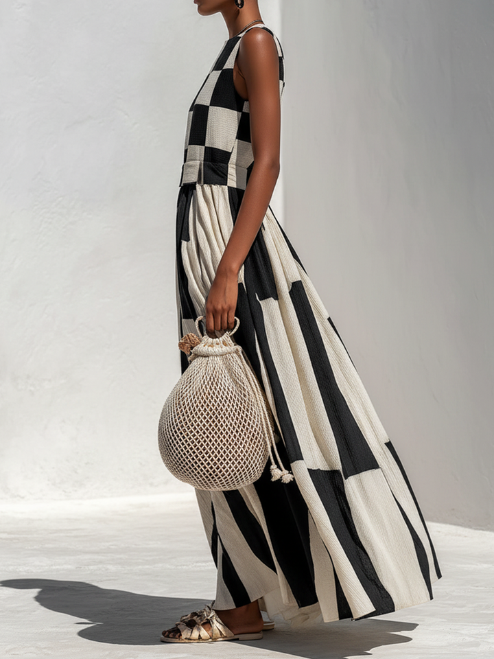 Cate | Two Prints, One Dress