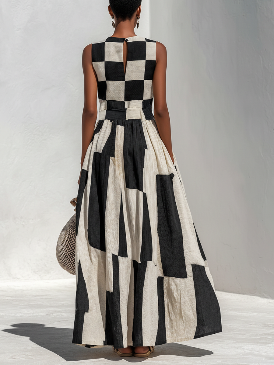 Cate | Two Prints, One Dress