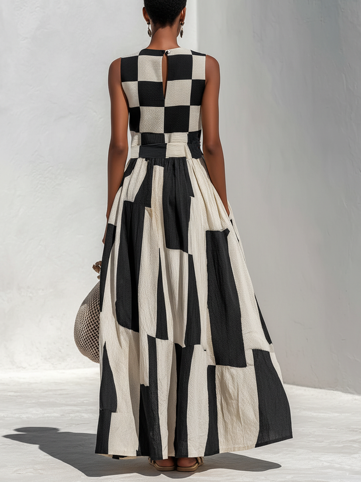 Cate | Two Prints, One Dress