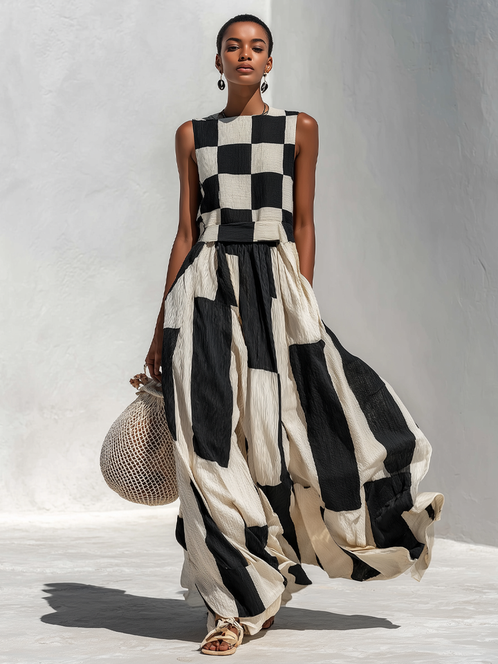Cate | Two Prints, One Dress