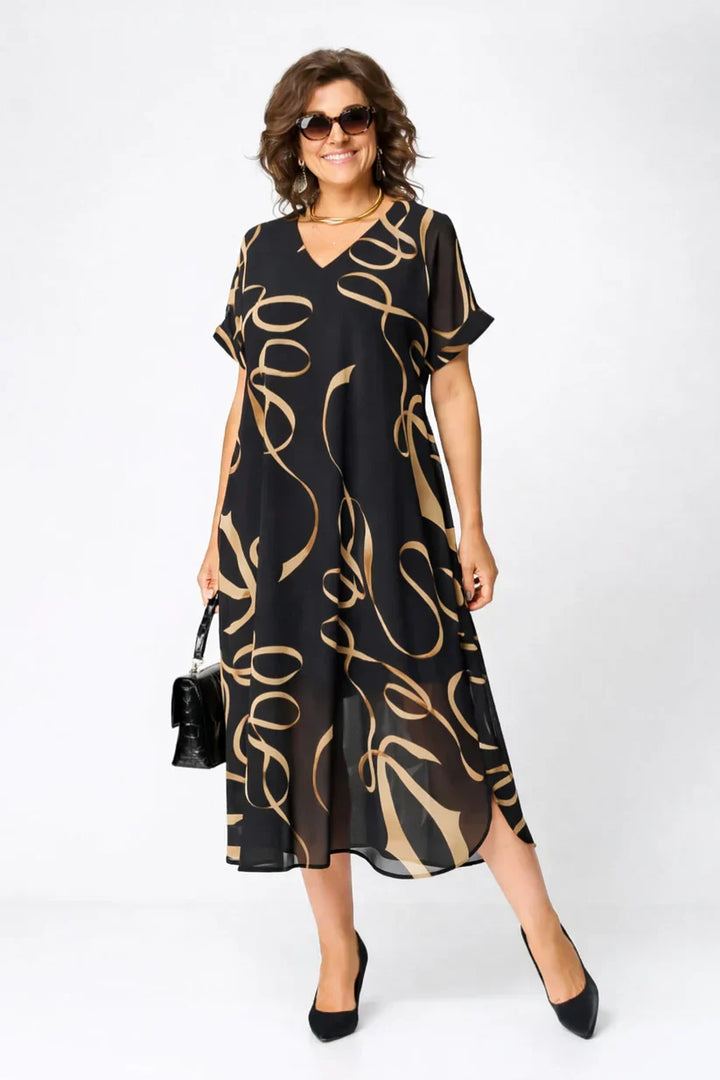 Quinn | The Flattering V-Neck Midi