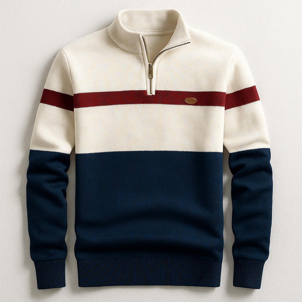 Heath | The Tailored Quarter-Zip Pullover