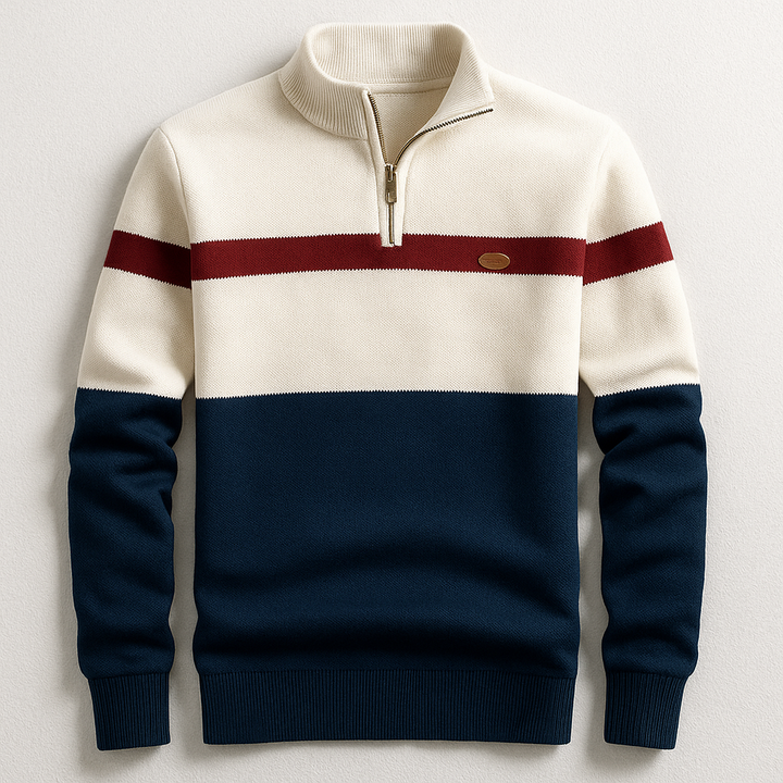 Heath | The Tailored Quarter-Zip Pullover