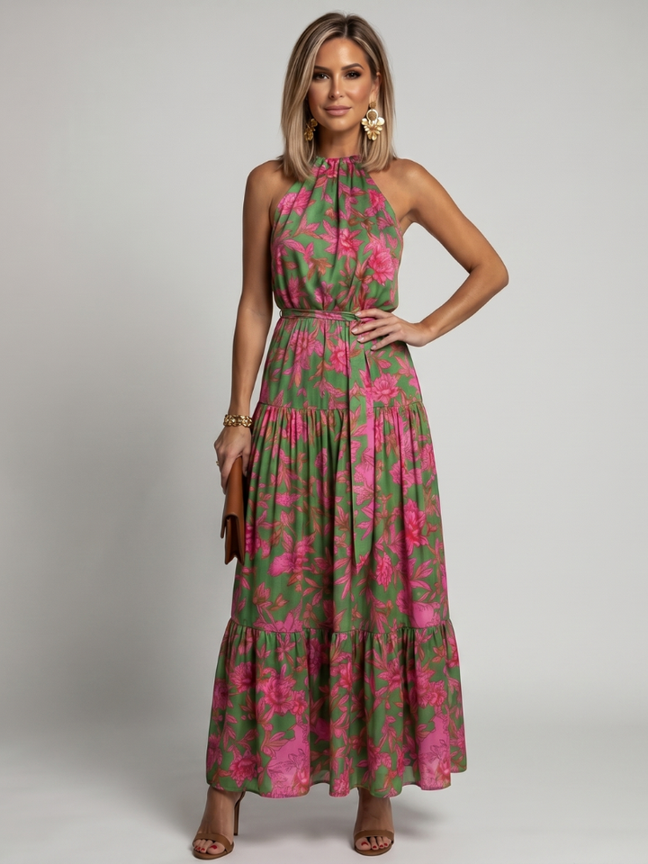 Thea | The Draped Halter Midi
