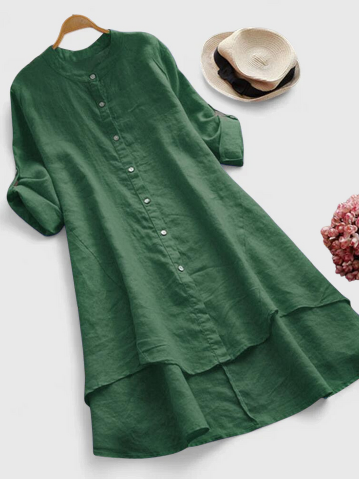 Marizalyn | Women's Elegant High-Low Hem Casual Dress