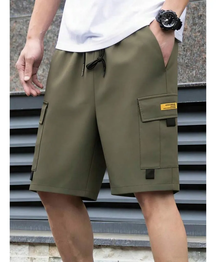 Jonas - Men's Relaxed Cargo Shorts with Multi-Pockets