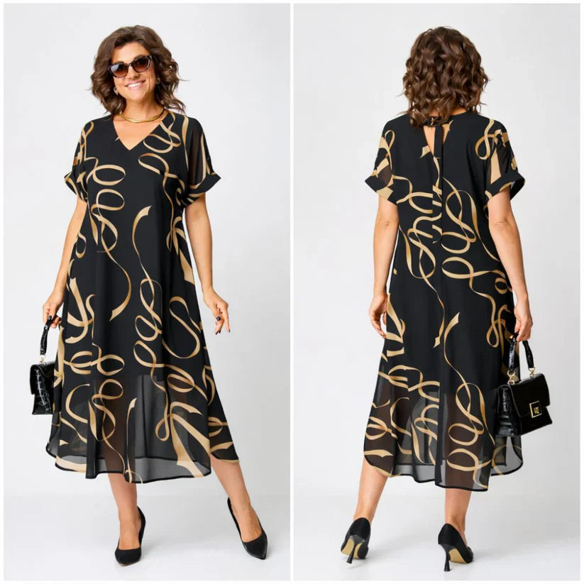 Quinn | The Flattering V-Neck Midi