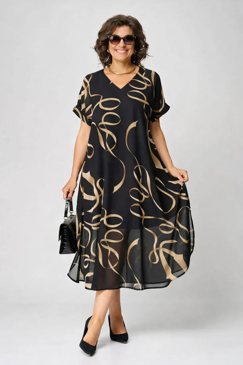 Quinn | The Flattering V-Neck Midi