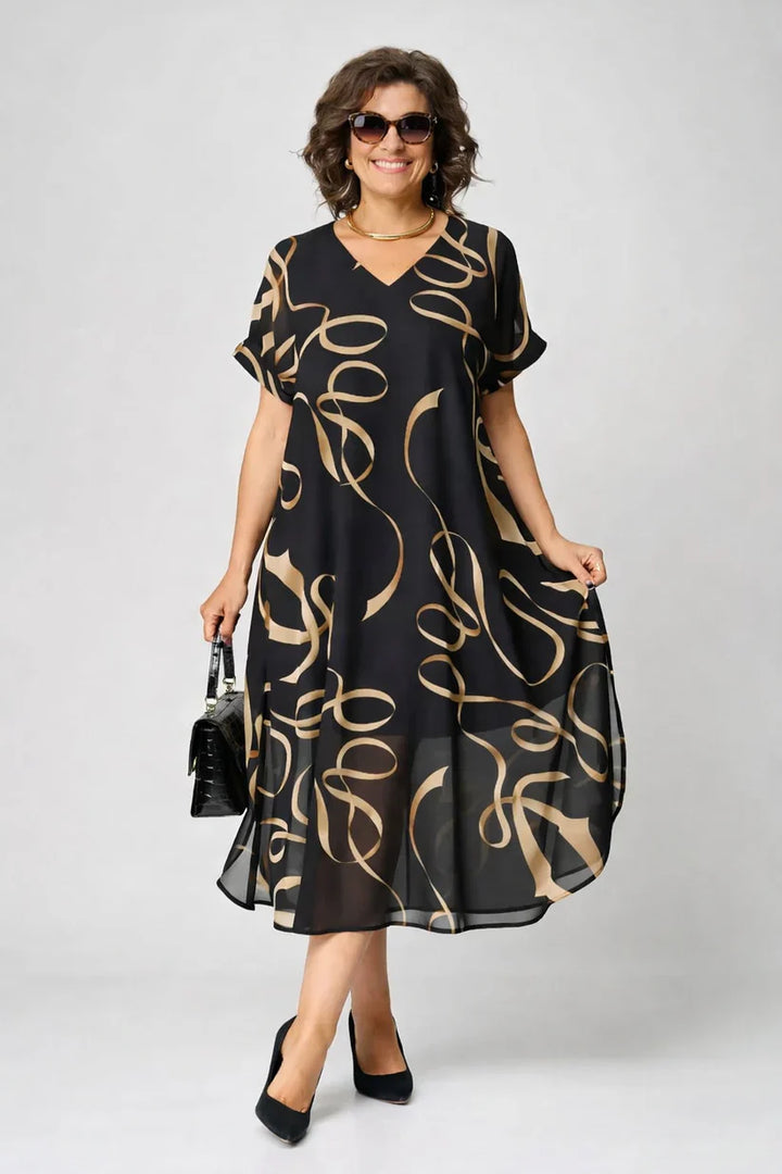 Quinn | The Flattering V-Neck Midi