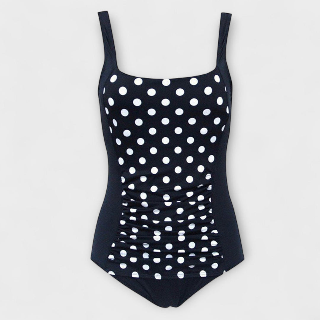 Retro Padded Swimsuit — Women's Vintage One-Piece Swimwear