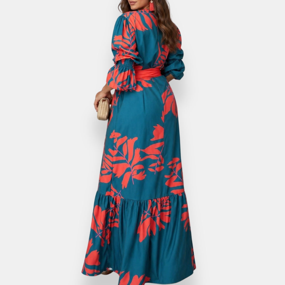 Edie | The Tropical Floral Maxi