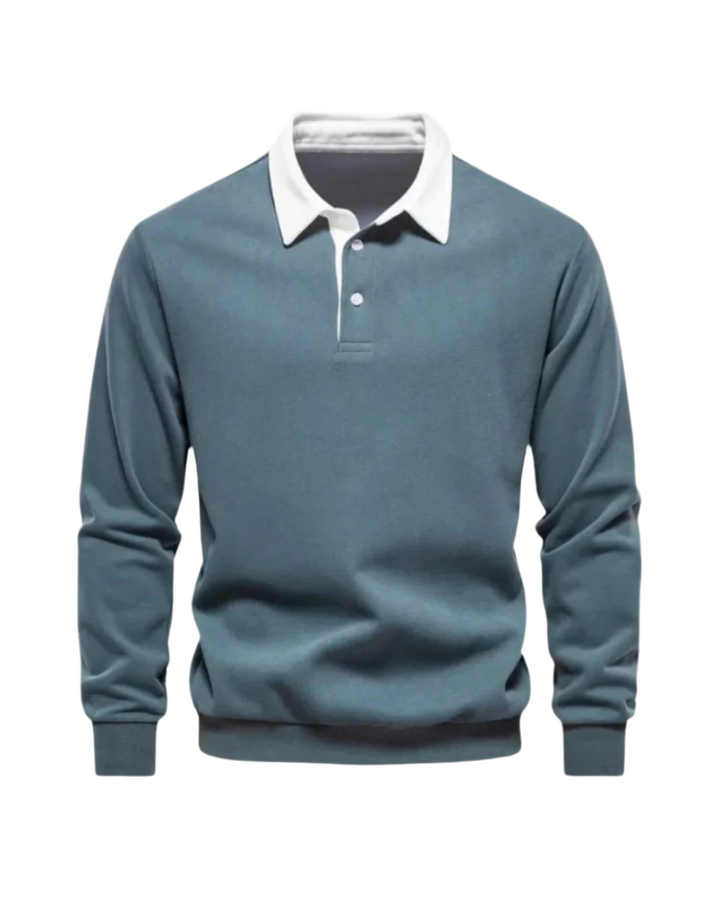 Hollis | The Classic Polo Sweater