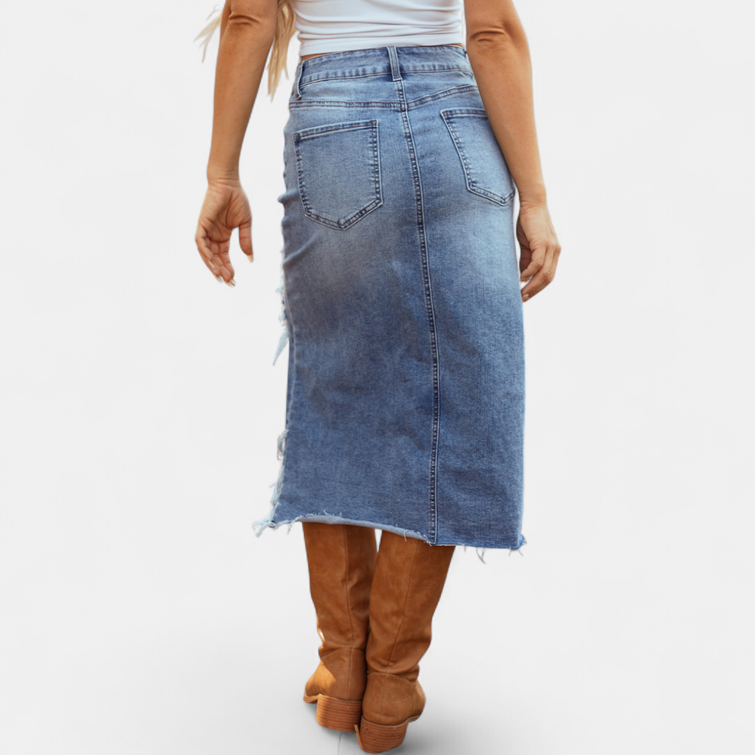 Dot | The High-Waist Maxi Skirt