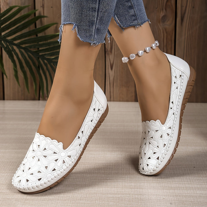 Etta | The Floral Orthopedic Flat