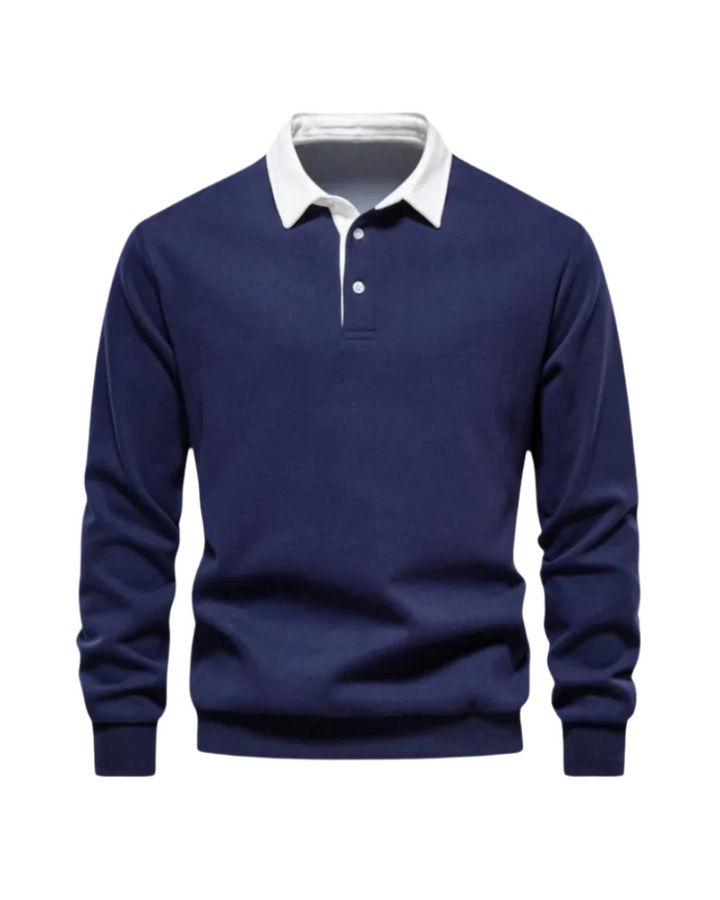 Hollis | The Classic Polo Sweater