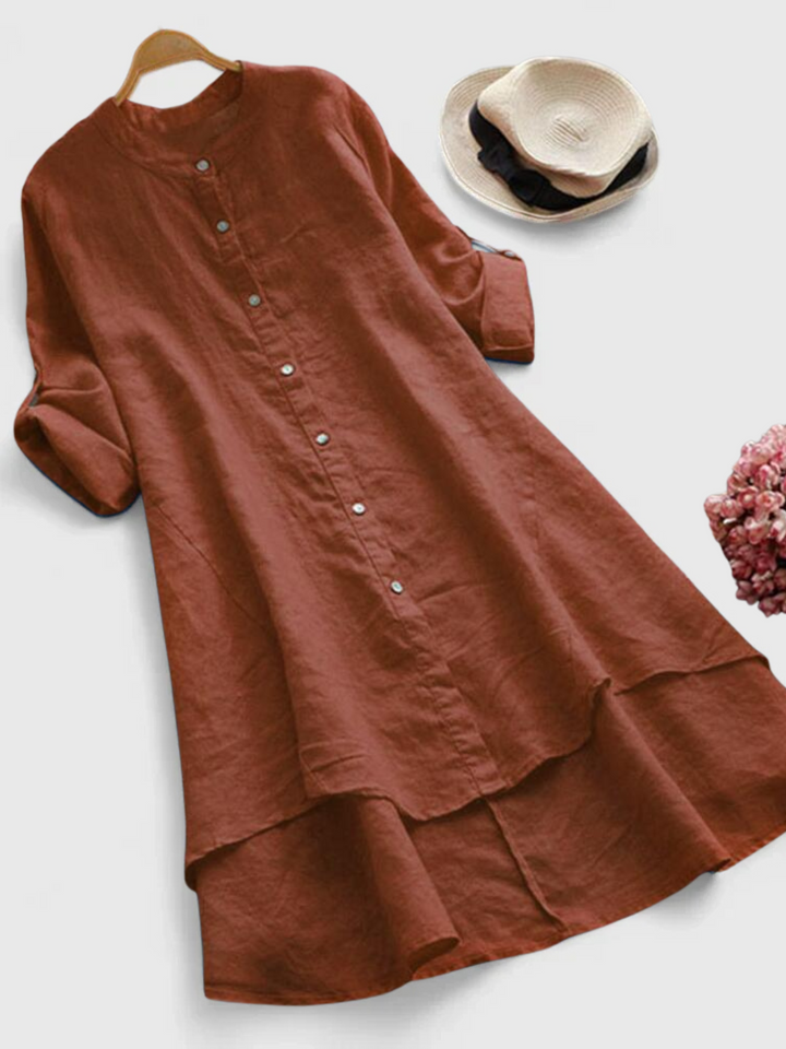 Marizalyn | Women's Elegant High-Low Hem Casual Dress