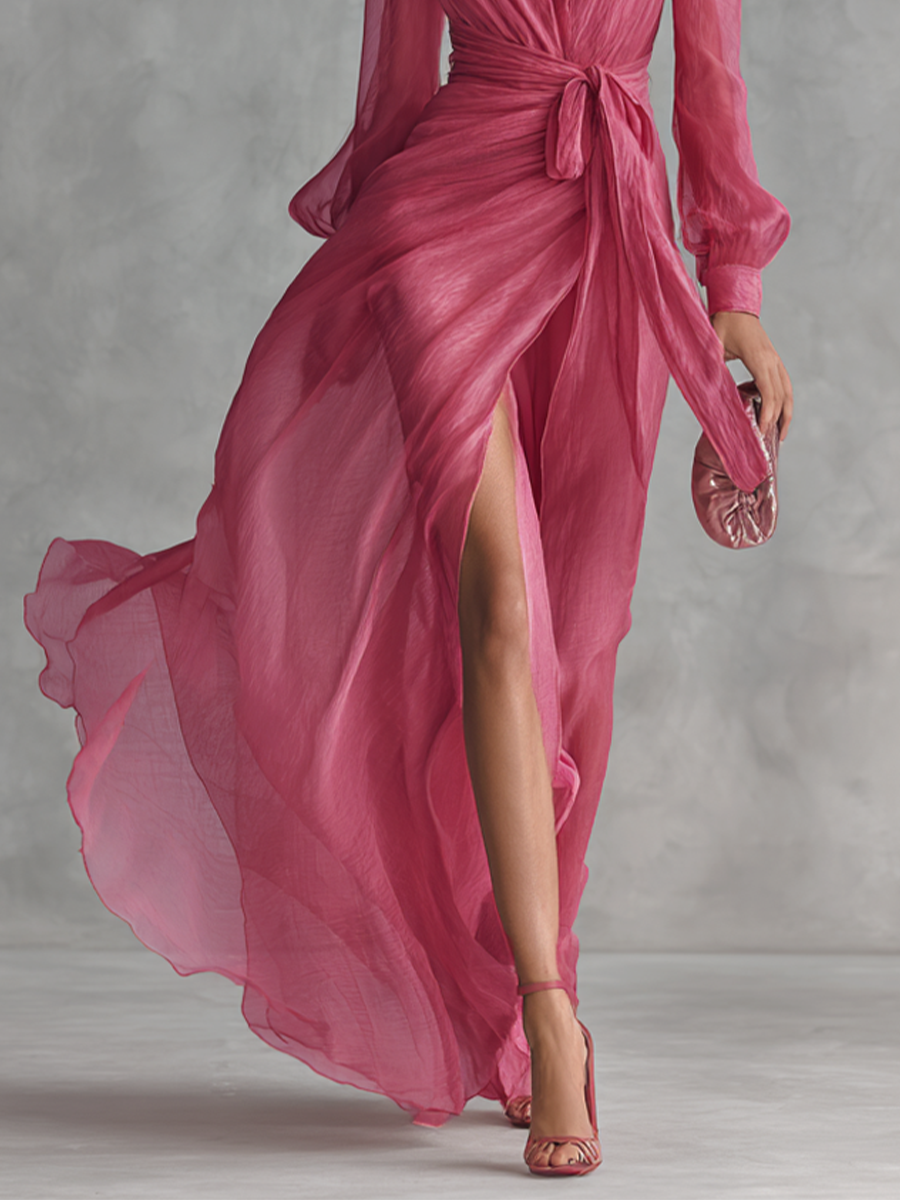 Céleste | The Flowing V-Neck Maxi