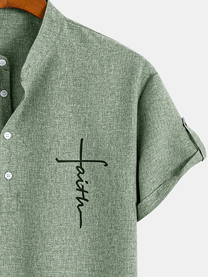 Lev | The Stand Collar Shirt