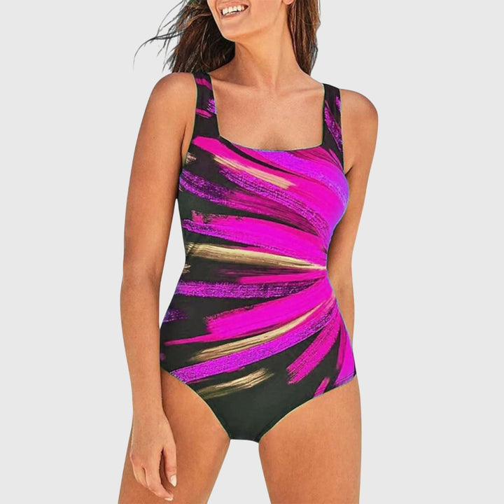 Dorian - Women's Shaping Swimsuit with Square Neckline