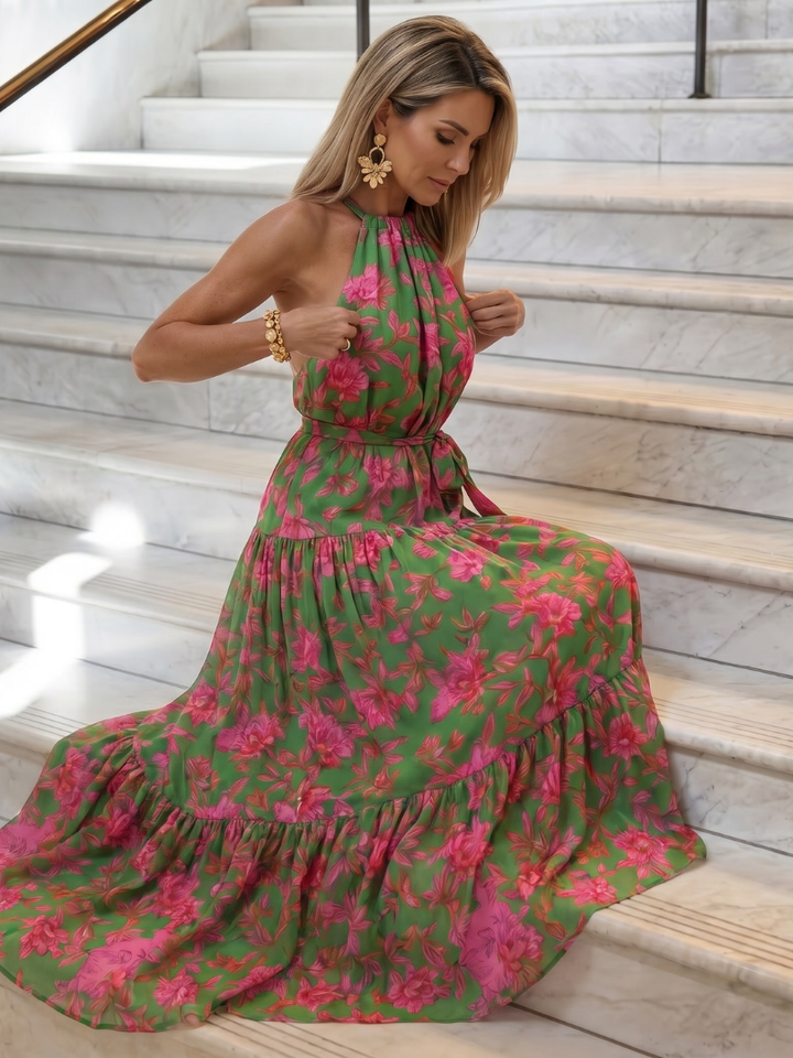 Thea | The Draped Halter Midi