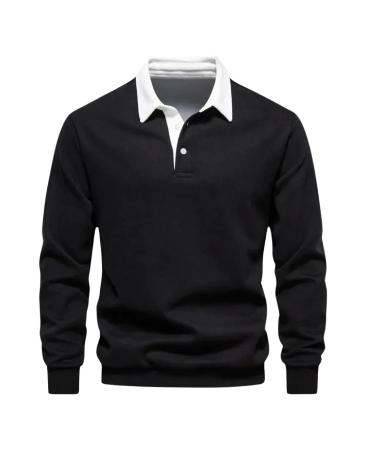 Hollis | The Classic Polo Sweater