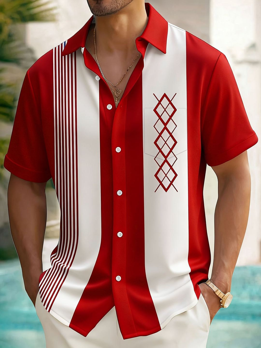 Vince | The Retro Bowling Shirt