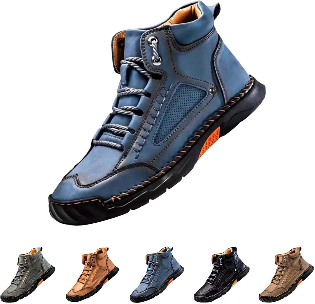 Flint | The Handstitched High-Top Boot