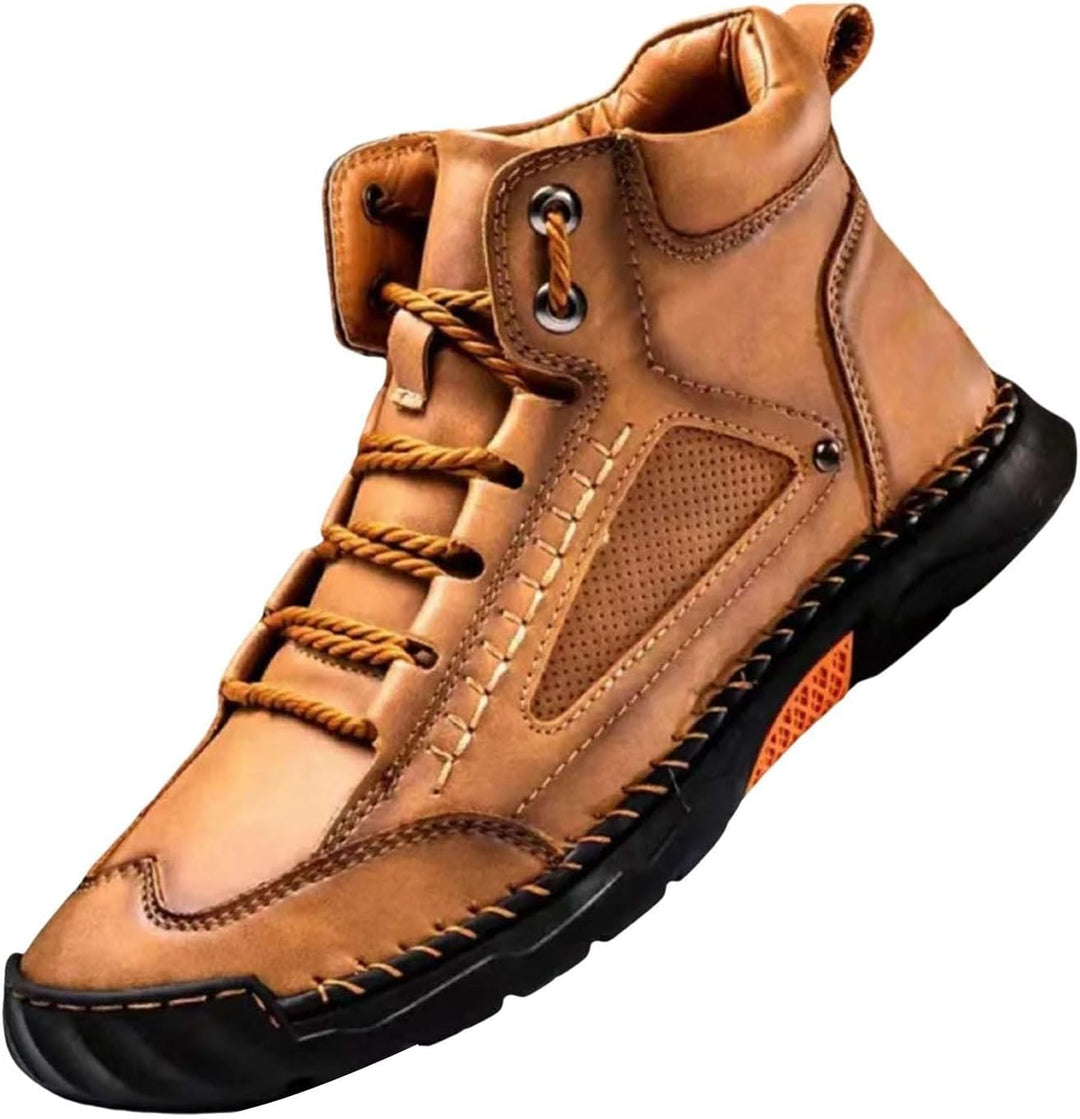 Flint | The Handstitched High-Top Boot