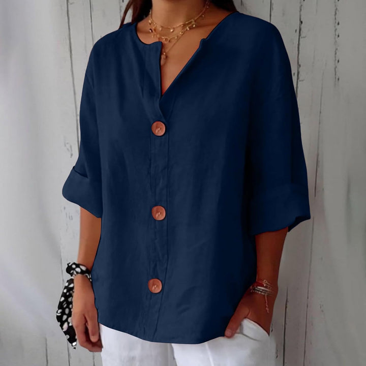 Hazel | Women's Loose-Fit Airy Summer Blouse