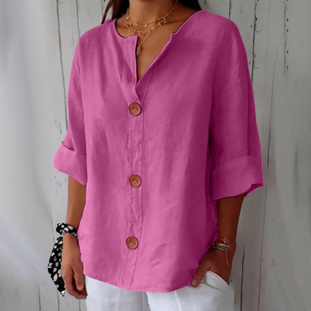 Hazel | Women's Loose-Fit Airy Summer Blouse