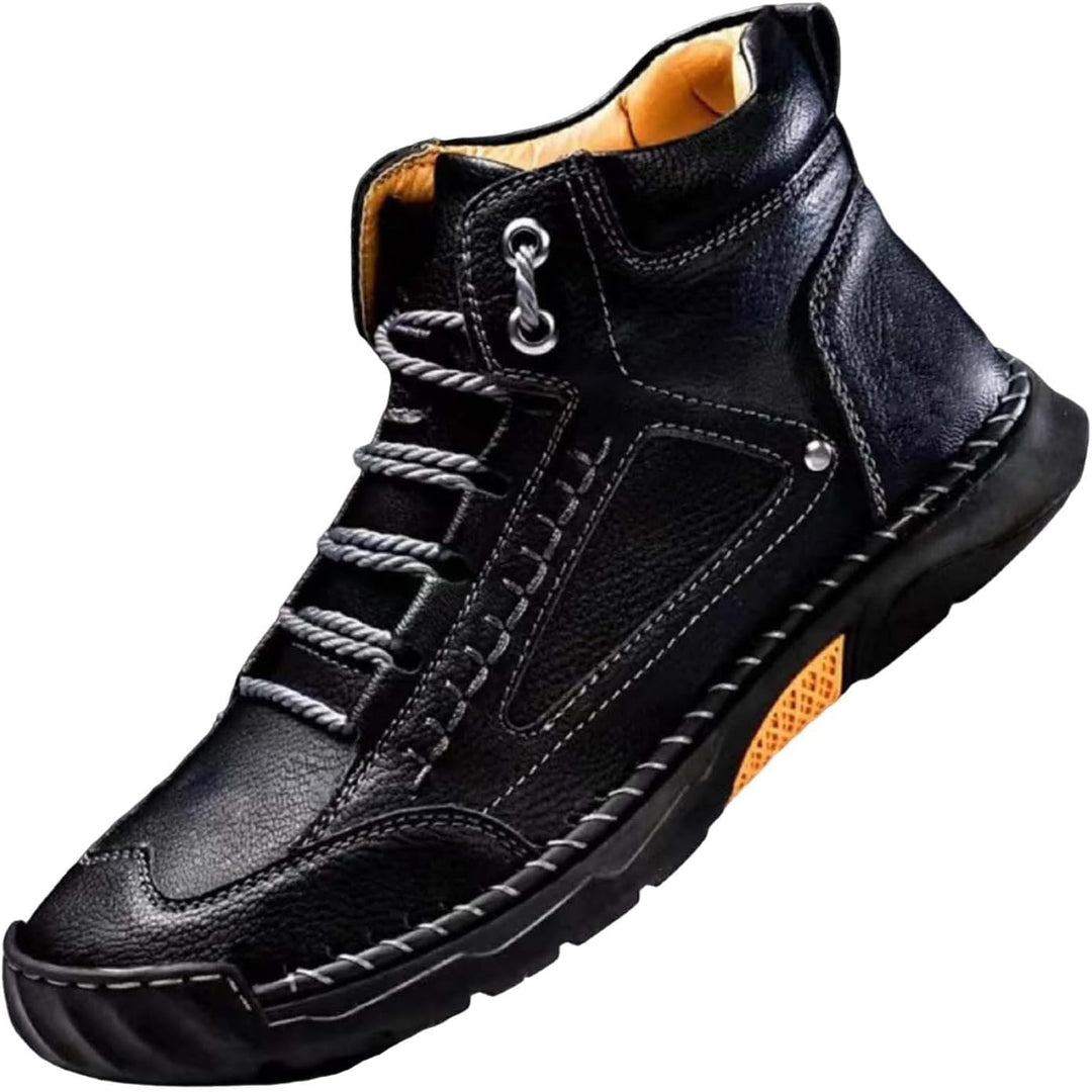 Flint | The Handstitched High-Top Boot