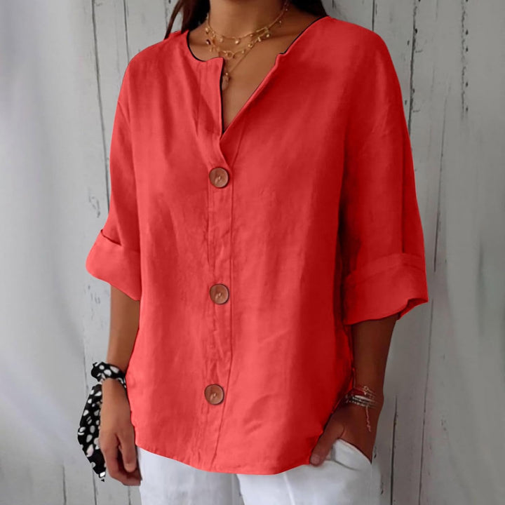 Hazel | Women's Loose-Fit Airy Summer Blouse