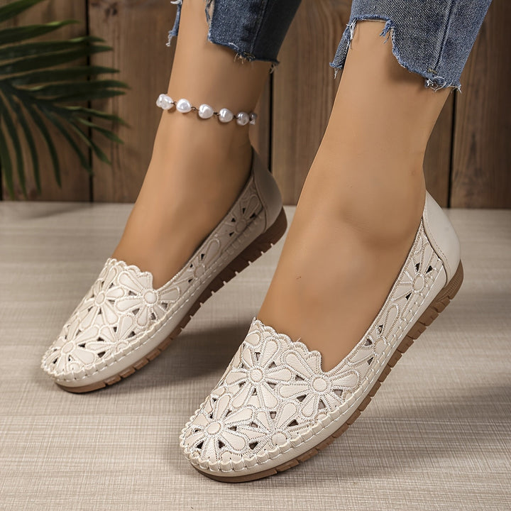 Etta | The Floral Orthopedic Flat