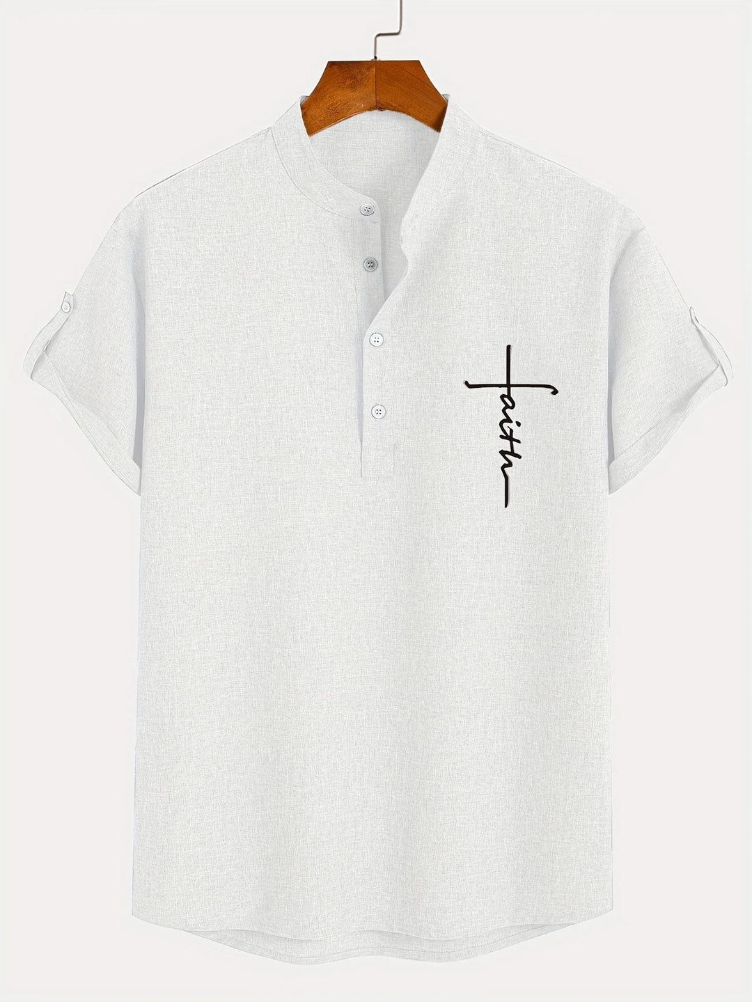 Lev | The Stand Collar Shirt