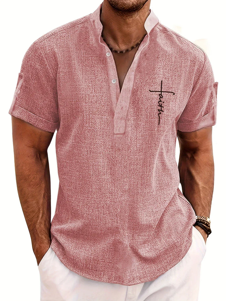 Lev | The Stand Collar Shirt