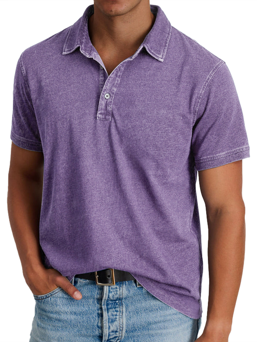 Troy | The Vintage-Washed Polo