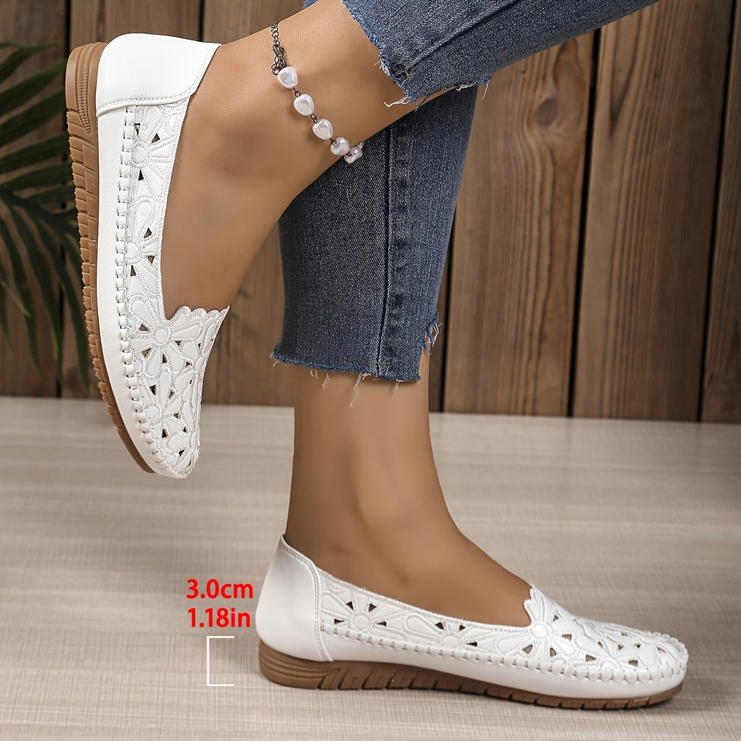 Etta | The Floral Orthopedic Flat
