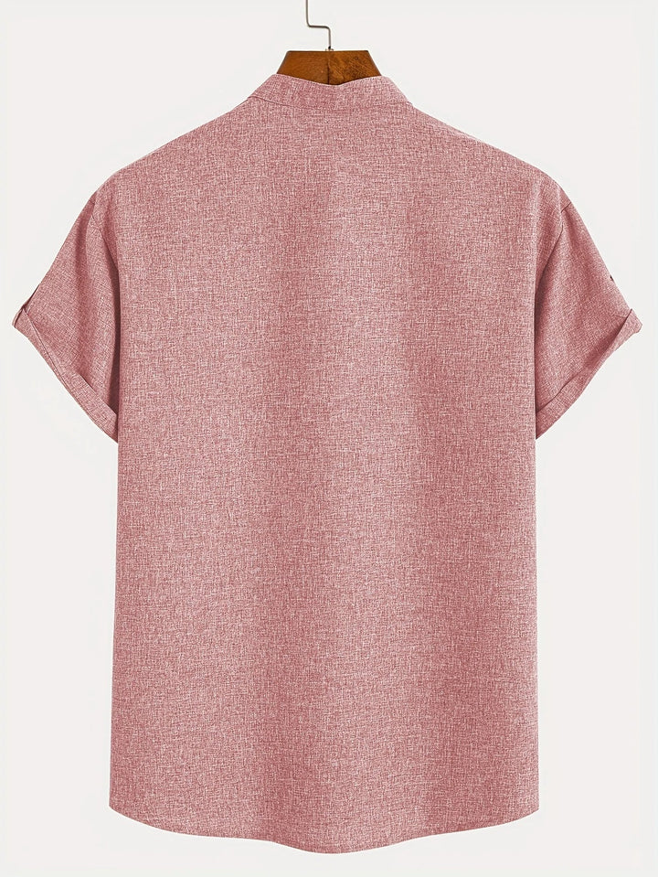 Lev | The Stand Collar Shirt