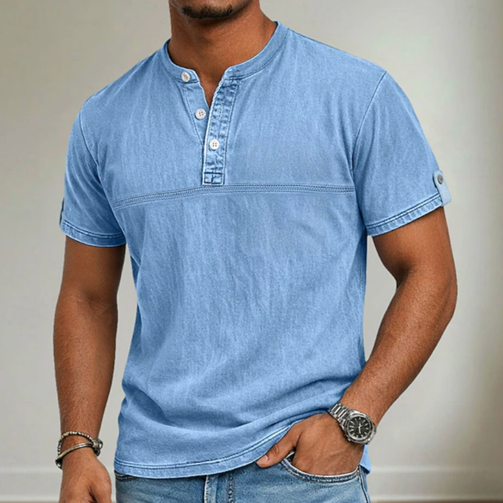 Otto | The Stand-Collar Henley Shirt