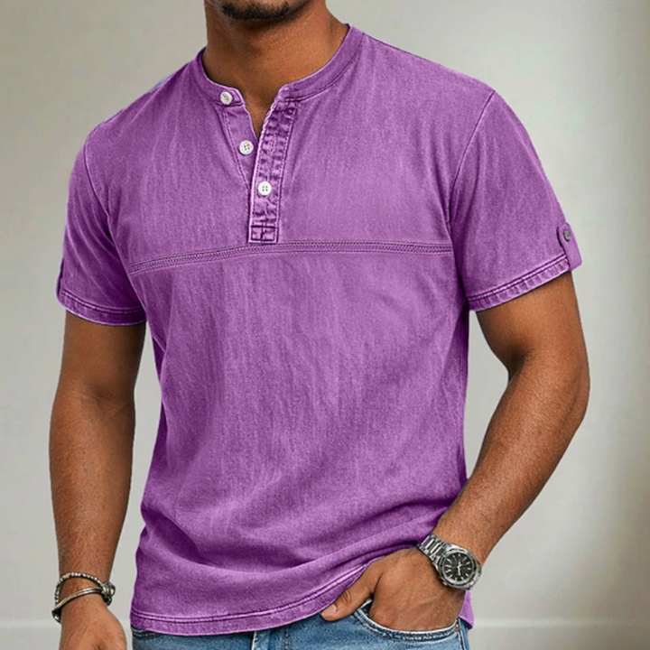 Otto | The Stand-Collar Henley Shirt