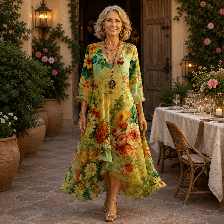 Rosa | The Romantic Floral Midi